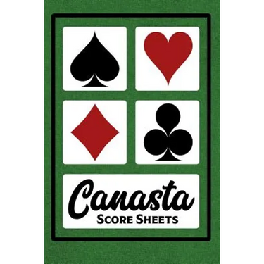 Canasta Score Sheets: 100 Sheets - 6" x 9" - Canasta Score Book