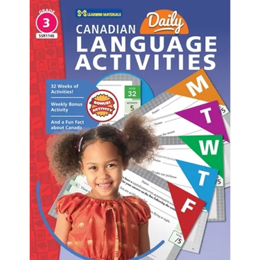 Canadian Grade 3 Daily Language Activities