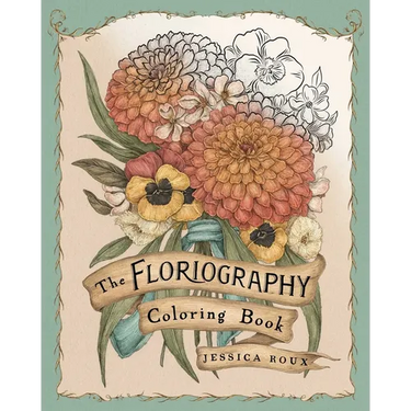 Floriography Coloring Book