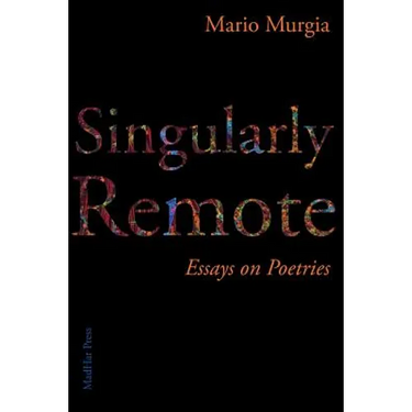 Singularly Remote: Essays on Poetries