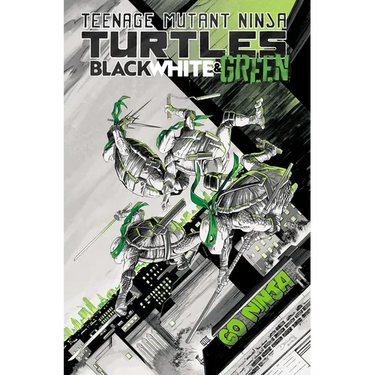 Teenage Mutant Ninja Turtles: Black, White, and Green