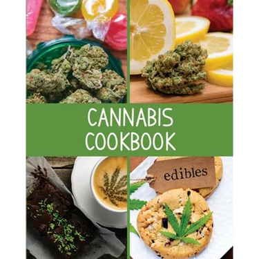 Cannabis Cookbook: Blank Marijuana Recipe Book, Write-In Cannabis Recipe Book, Weed-Infused Recipes, Blank Recipe Pages For Edibles, Stoner Gift