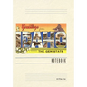 Vintage Lined Notebook Greetings from Idaho, the Gem State