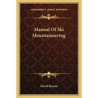 Manual Of Ski Mountaineering
