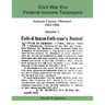 Civil War Era Federal Income Taxpayers, Jackson County, Missouri, 1862-1866: Volume 1