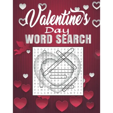 Valentine's Day Word Search: Word Search Puzzles for Everyone - Large Print Word Search Puzzles - Holiday Fun for Everyone themed word search puzzl