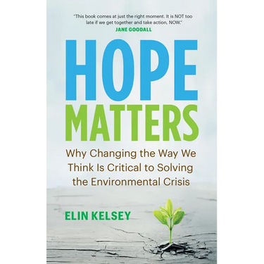 Hope Matters: Why Changing the Way We Think Is Critical to Solving the Environmental Crisis