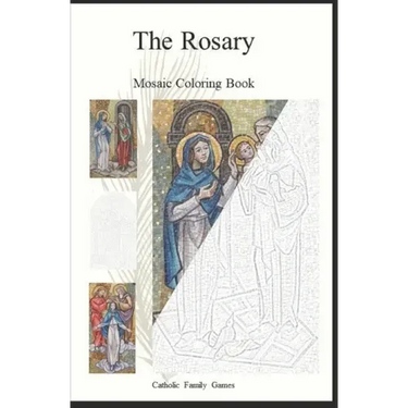 The Rosary Mosaic Coloring Book