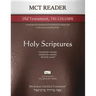 MCT Reader Old Testament Tri-Column, Mickelson Clarified: A more precise translation of the Hebrew and Aramaic text in the Literary Reading Order