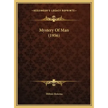 Mystery Of Man (1956)