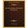 The 47th Problem of Euclid in Freemasonry