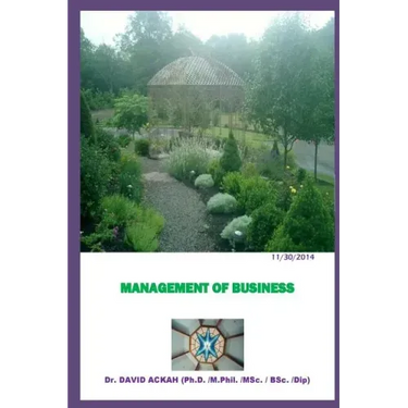 Management of Business: Business Management