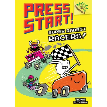 Super Rabbit Racers!: A Branches Book (Press Start! #3): Volume 3
