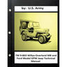TM 9-803 Willys-Overland MB and Ford Model GPW Jeep Technical Manual