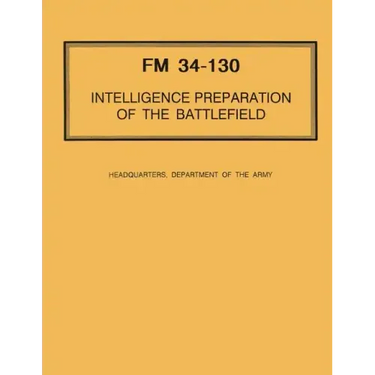 Intelligence Preparation of the Battlefield