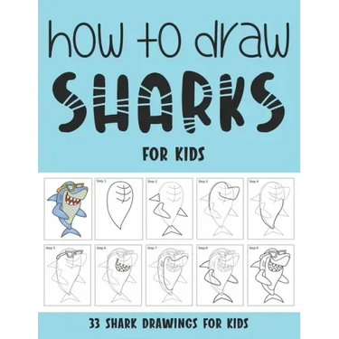 How to Draw Sharks for Kids