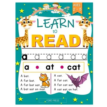 Learn to Read Phonic Activity Workbook: Teach Your Child to Read with our Easy Lessons, Words and Phonics Activity Workbook for Beginning Readers Ages