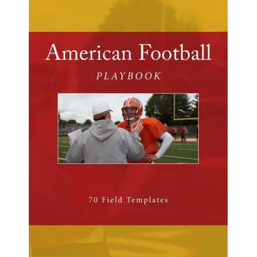 American Football Playbook: 70 Field Templates