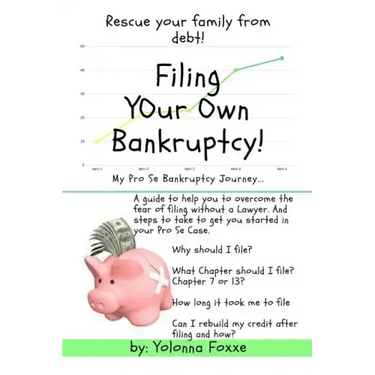 Filing Your Own Bankruptcy: My Pro Se Bankruptcy Journey...