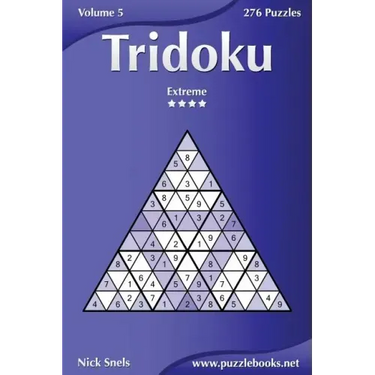 Tridoku - Extreme - Volume 5 - 276 Puzzles