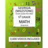 5th Grade GEORGIA MILESTONE, 2019 MATH, Test Prep: : 5th Grade GEORGIA MILESTONE 2019 MATH Test Prep/Study Guide