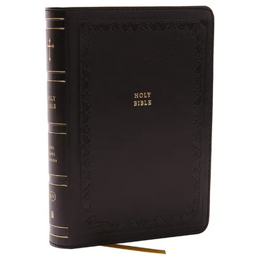 KJV Holy Bible: Compact with 43,000 Cross References, Black Leathersoft, Red Letter, Comfort Print: King James Version