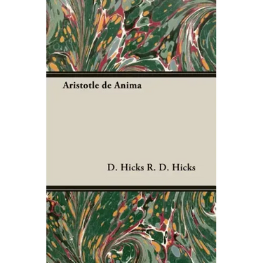 Aristotle de Anima