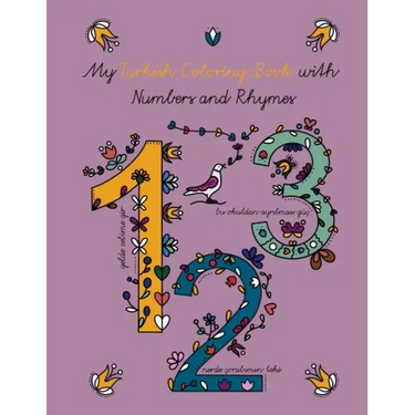 My Turkish Coloring Book with Numbers and Rhymes