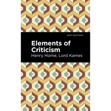 Elements of Criticism
