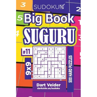 Sudoku Big Book Suguru - 500 Hard Puzzles 9x9 (Volume 11)
