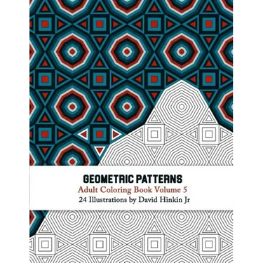 Geometric Patterns - Adult Coloring Book Vol. 5