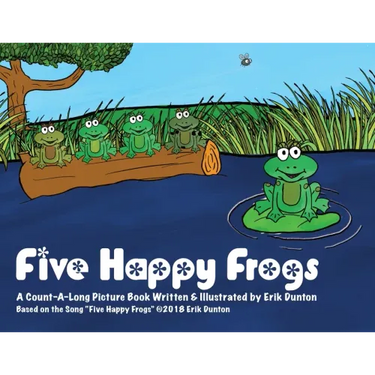 Five Happy Frogs: A Count-A-Long Picture Book
