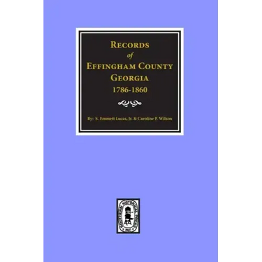 Effingham County, Georgia, Records Of.