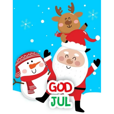 God Jul: Farge bok