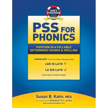 PSS For Phonics: Position In A Syllable Determines Sounds & Spelling
