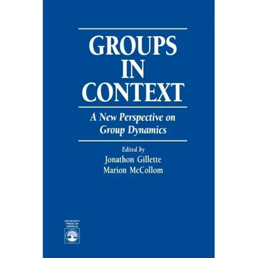 Groups in Context: A New Perspective on Group Dynamics