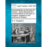 Commentaries on the Laws of Ontario: Being Blackstone's Commentaries on the Laws of England, Adapted to the Province of Ontario.