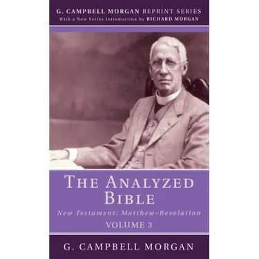 The Analyzed Bible, Volume 3