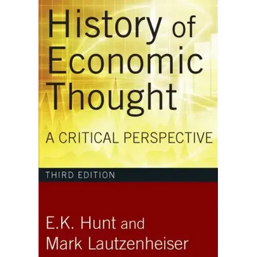 History of Economic Thought: A Critical Perspective