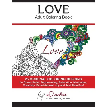 Love - Volume 1 - Adult Coloring Book: Creative Stress Relieving Patterns Coloring Book