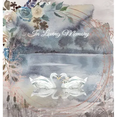 Funeral Guest Book, "In Loving Memory", Memorial Guest Book, Condolence Book, Remembrance Book for Funerals or Wake: HARDCOVER. A Memorial Service Gue