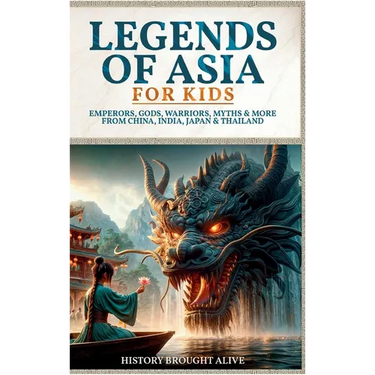 Legends of Asia For Kids: Emperors, Gods, Warriors, Myths & More from China, India, Japan & Thailand: 4 books in 1