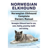 Norwegian Elkhound. Norwegian Elkhound Complete Owners Manual. Norwegian Elkhound book for care, costs, feeding, grooming, health and training.