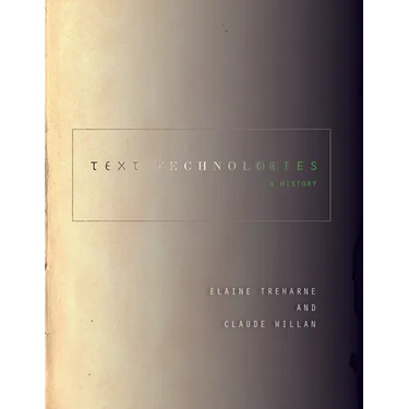 Text Technologies: A History