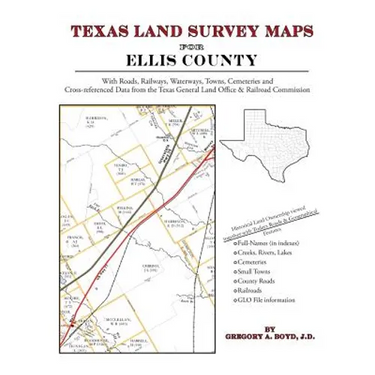 Texas Land Survey Maps for Ellis County