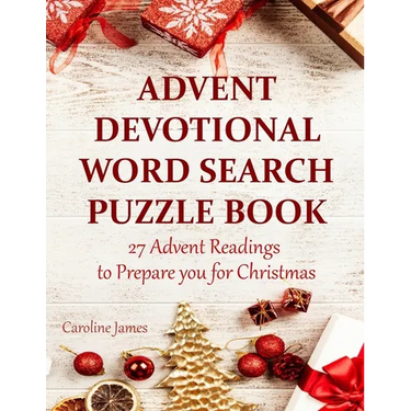 Advent Devotional Word Search Puzzle Book: 27 Advent Readings to Prepare you for Christmas