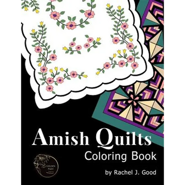 Amish Quilts Coloring Book