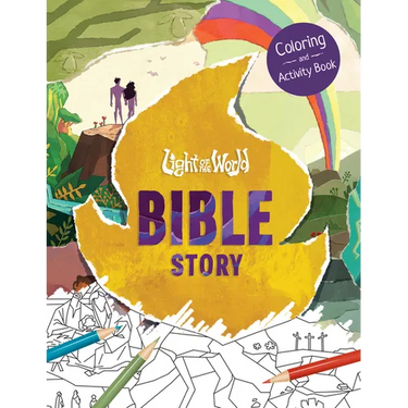 Light of the World: Bible Story Coloring and Activity Book