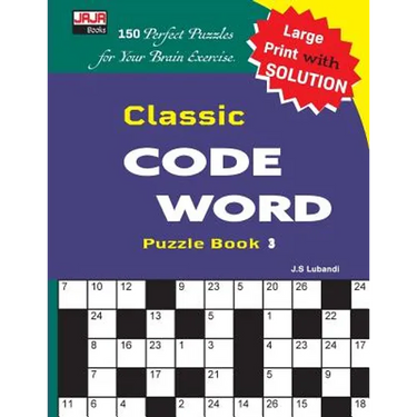 Classic CODE WORD Puzzle Book