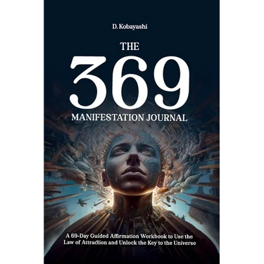 The 369 Manifestation Journal: A 69-Day Guided Affirmation Workbook to Use the Law of Attraction and Unlock the Key to the Universe